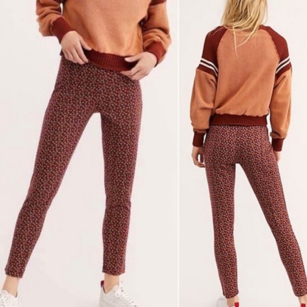 Free People Carnaby skinny pants stretch vintage